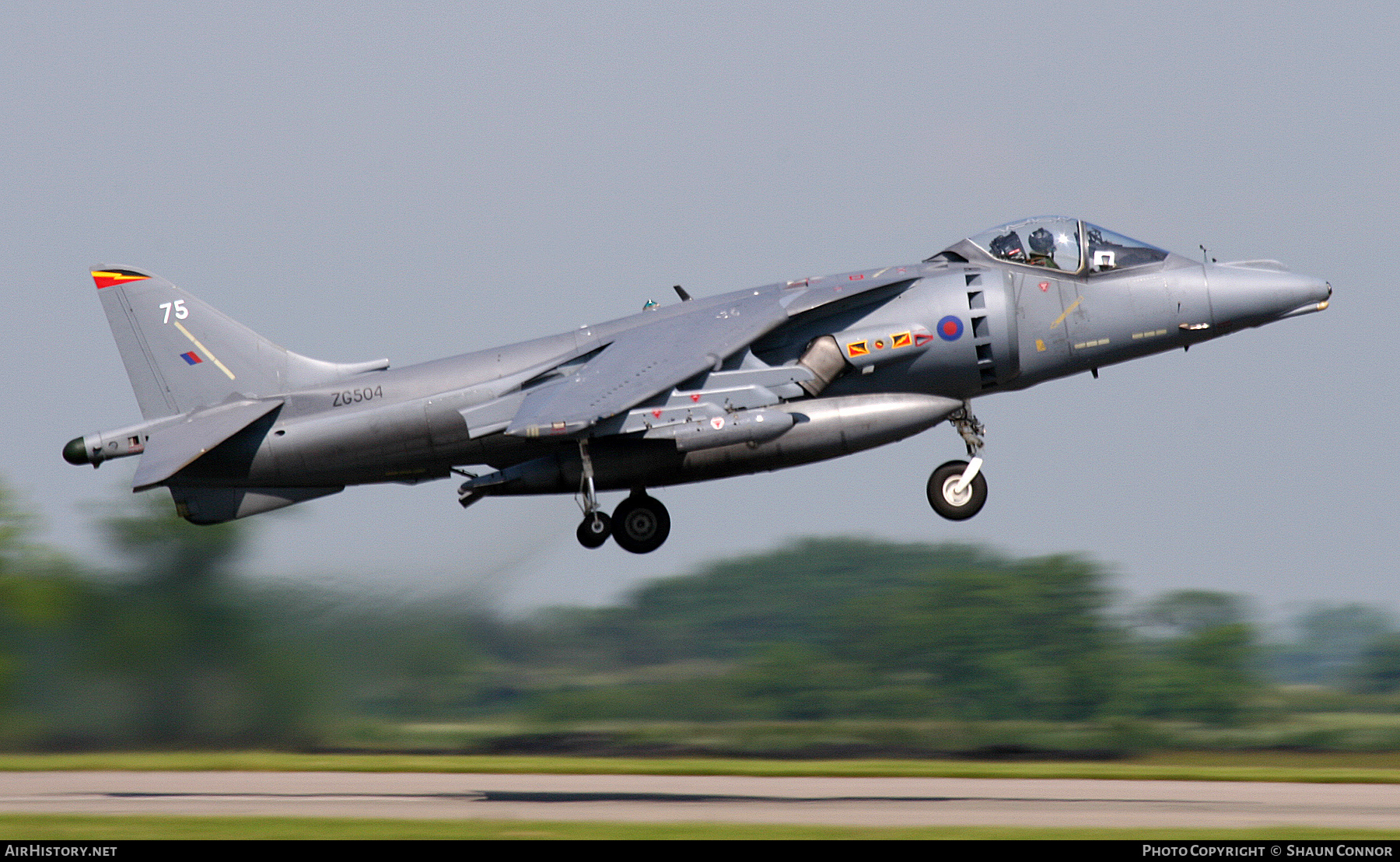 Aircraft Photo of ZG504 | British Aerospace Harrier GR7 | UK - Air Force | AirHistory.net #624408