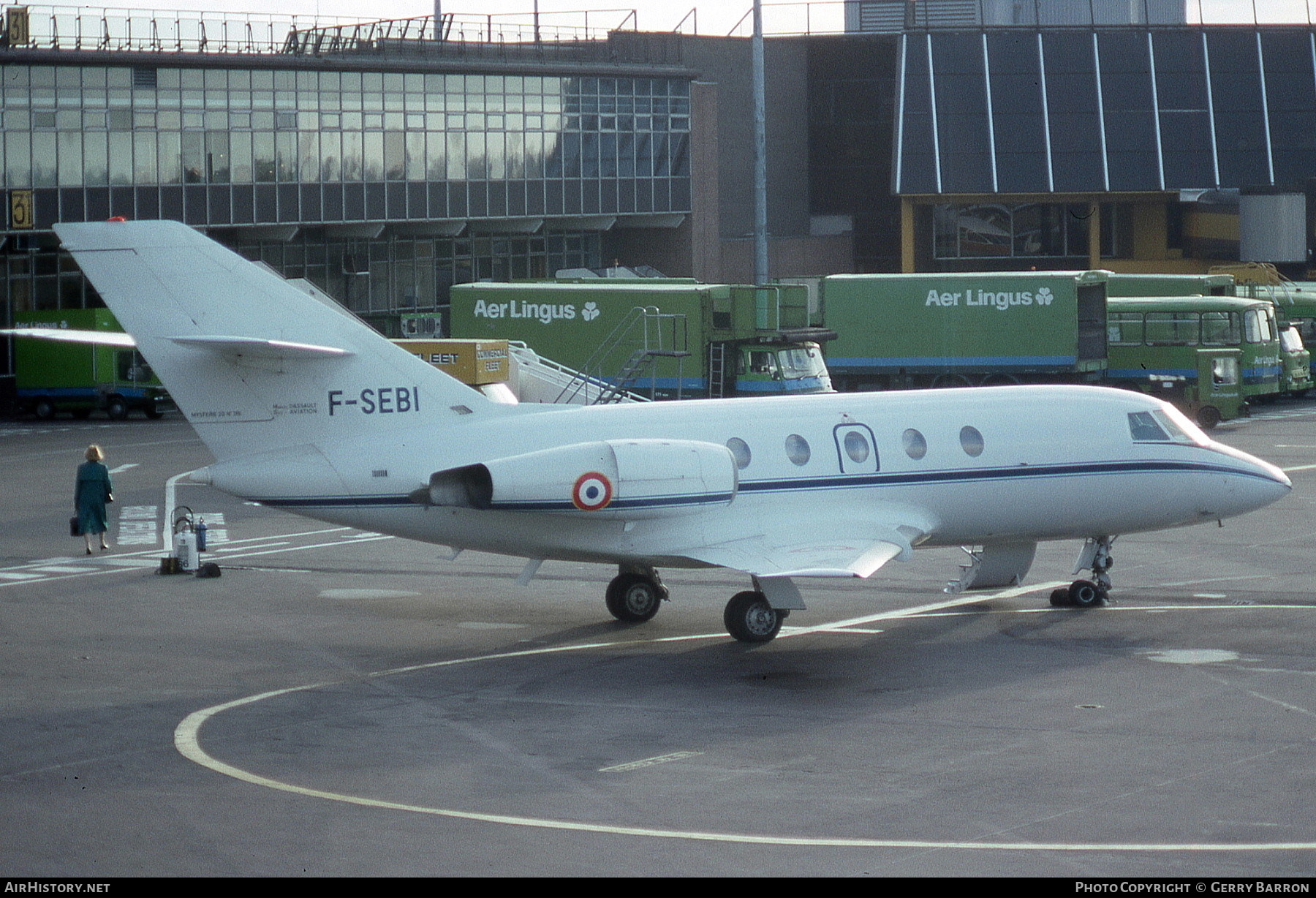 Aircraft Photo of F-SEBI | Dassault Falcon 20E | AirHistory.net #624420