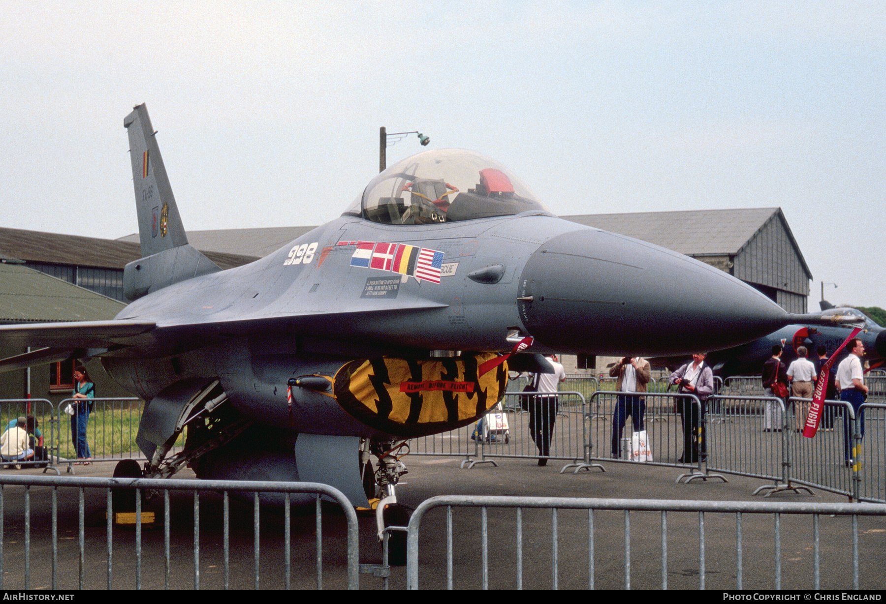 Aircraft Photo of FA-96 | General Dynamics F-16A Fighting Falcon | Belgium - Air Force | AirHistory.net #624425