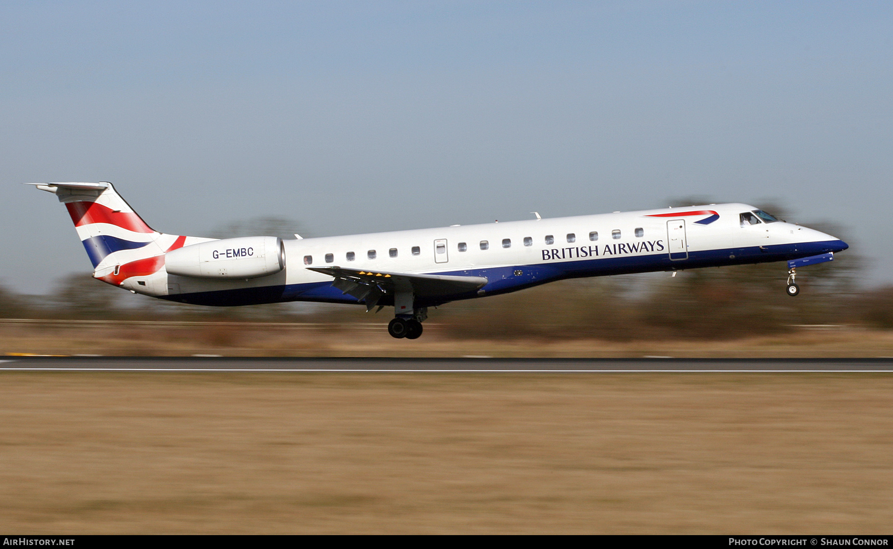 Aircraft Photo of G-EMBC | Embraer ERJ-145EU (EMB-145EU) | British Airways | AirHistory.net #624429
