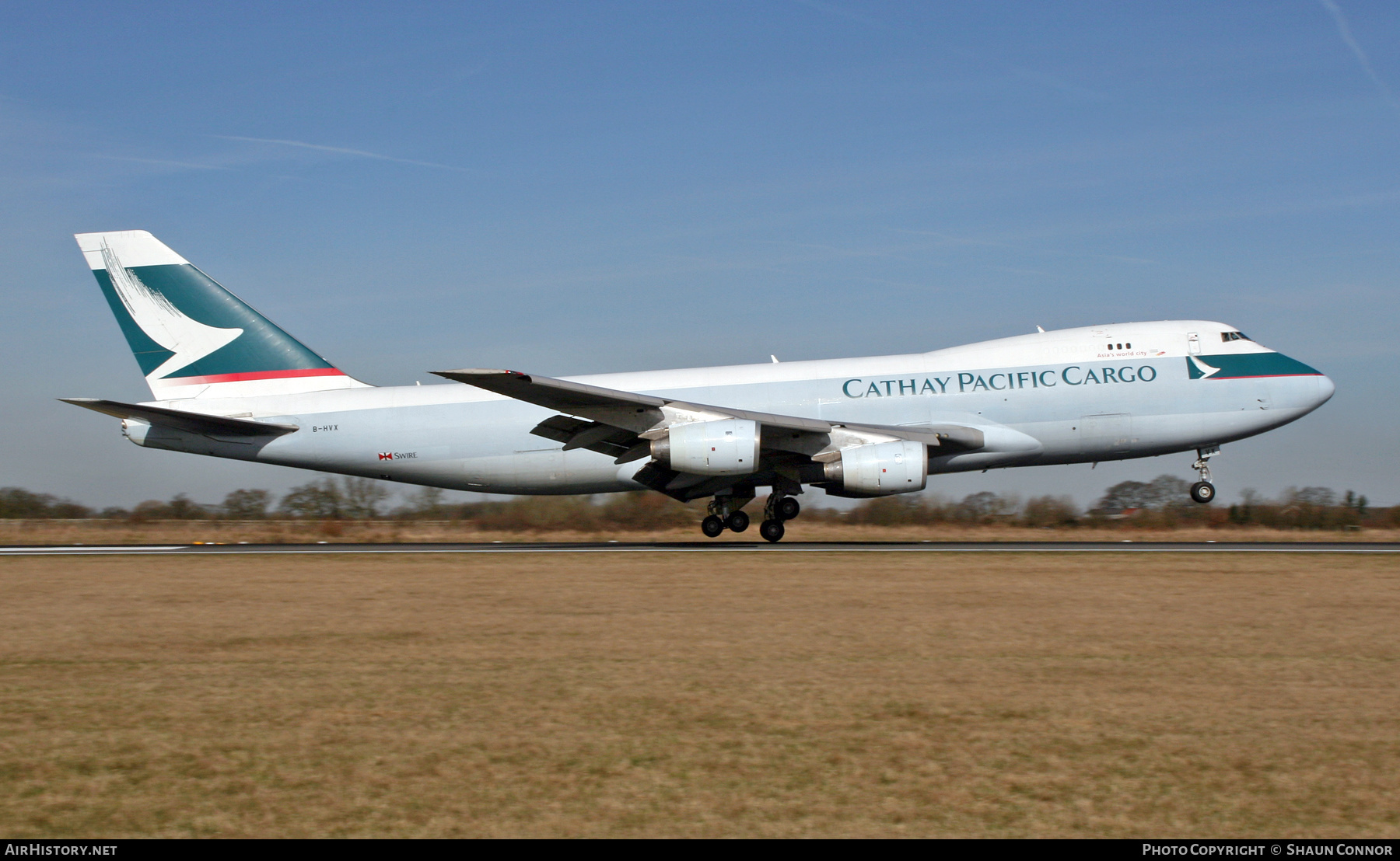Aircraft Photo of B-HVX | Boeing 747-267F/SCD | Cathay Pacific Airways Cargo | AirHistory.net #624447