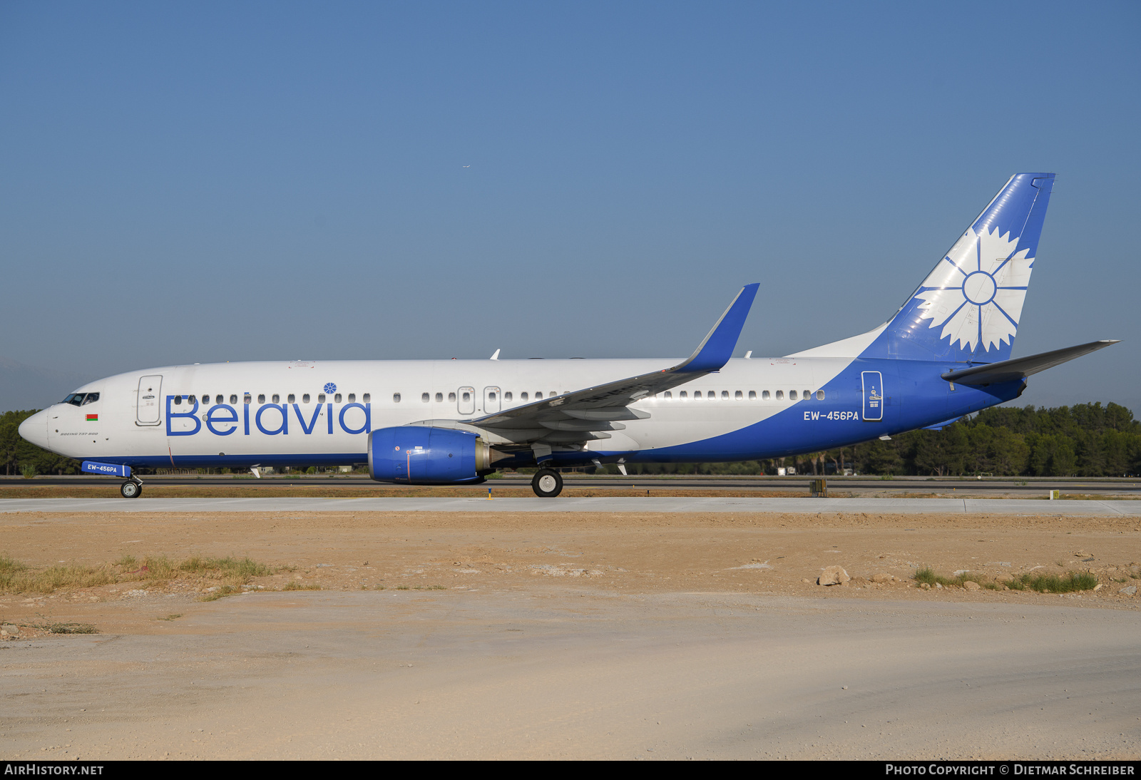 Aircraft Photo of EW-456PA | Boeing 737-800 | Belavia | AirHistory.net #624455