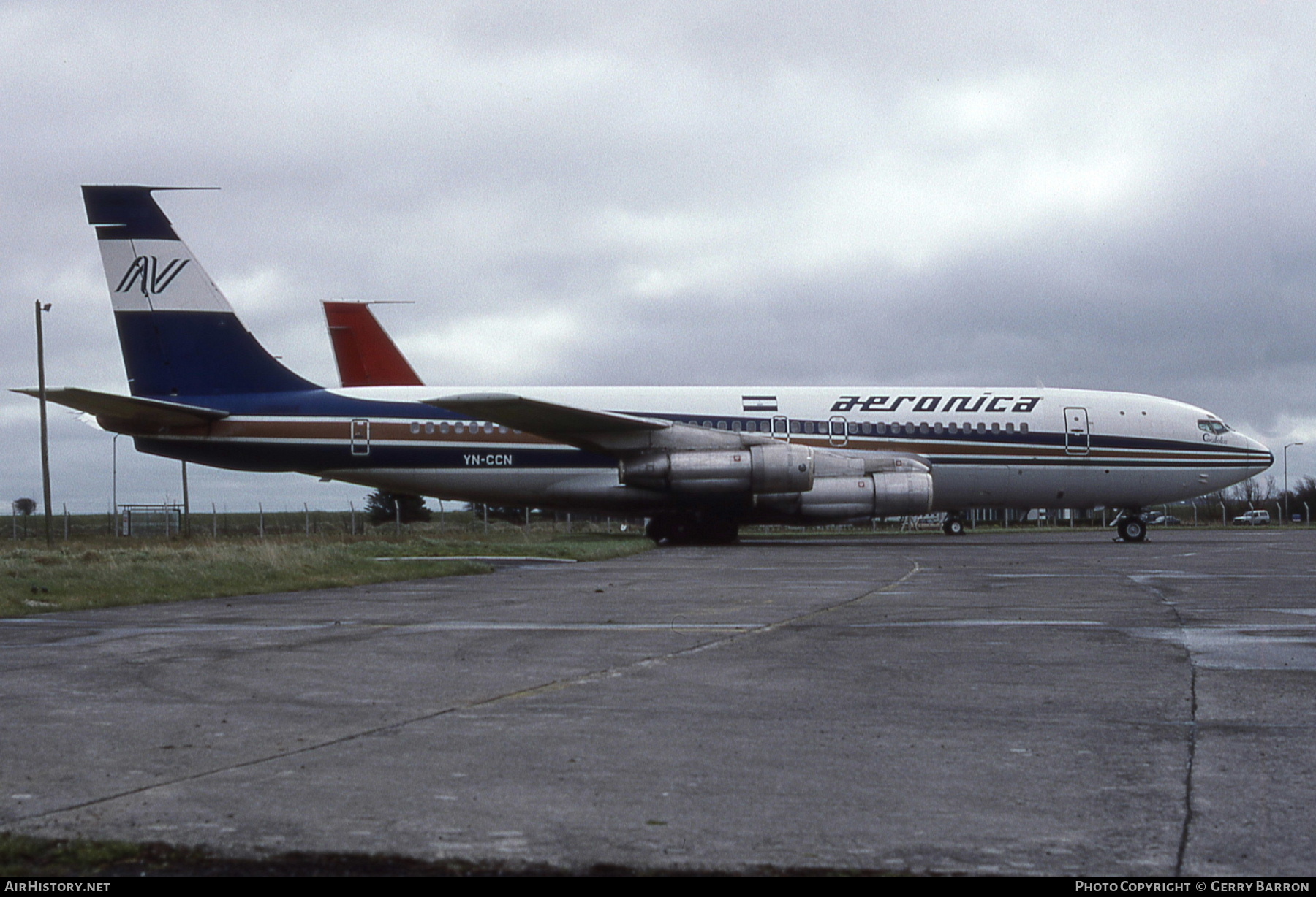 Aircraft Photo of YN-CCN | Boeing 707-123B | Aeronica | AirHistory.net #624456
