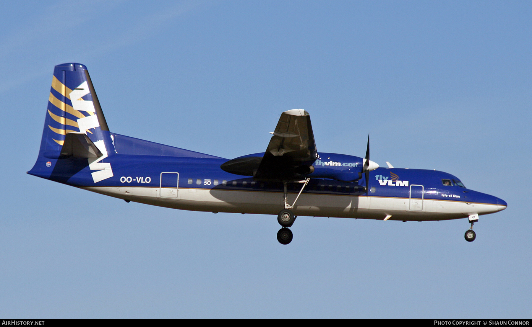 Aircraft Photo of OO-VLO | Fokker 50 | VLM Airlines | AirHistory.net #624468