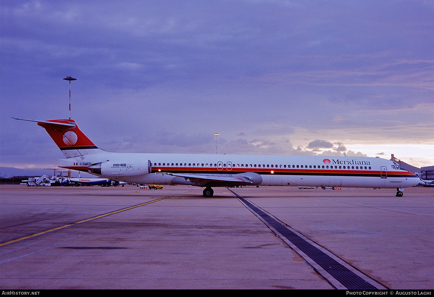 Aircraft Photo of I-SMED | McDonnell Douglas MD-83 (DC-9-83) | Meridiana | AirHistory.net #624472