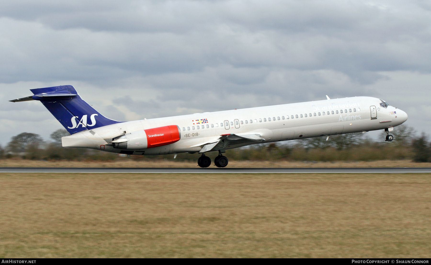 Aircraft Photo of SE-DIB | McDonnell Douglas MD-87 (DC-9-87) | Scandinavian Airlines - SAS | AirHistory.net #624481