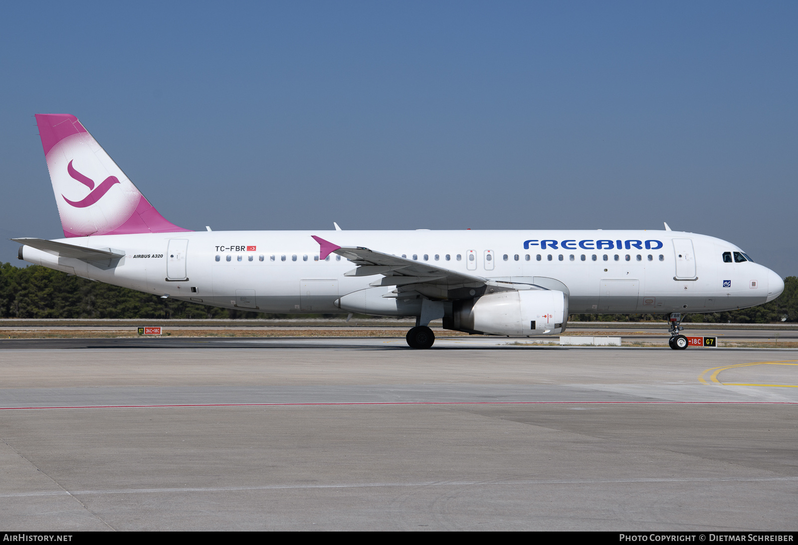 Aircraft Photo of TC-FBR | Airbus A320-232 | Freebird Airlines | AirHistory.net #624484