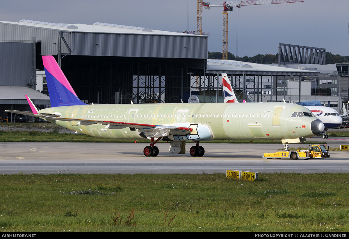 Aircraft Photo of D-AVYF | Airbus A321-271NX | Wizz Air | AirHistory.net #624504