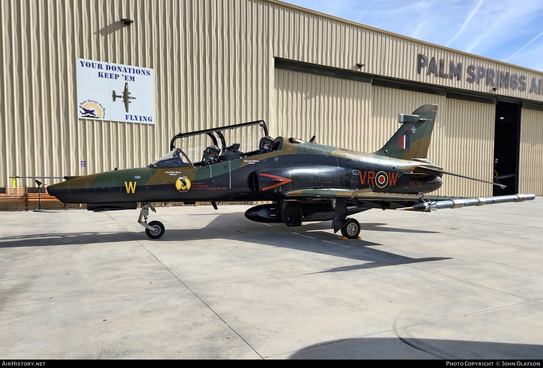 Aircraft Photo of 155217 / KB799 | BAE Systems CT-155 Hawk | Canada - Air Force | AirHistory.net #624509