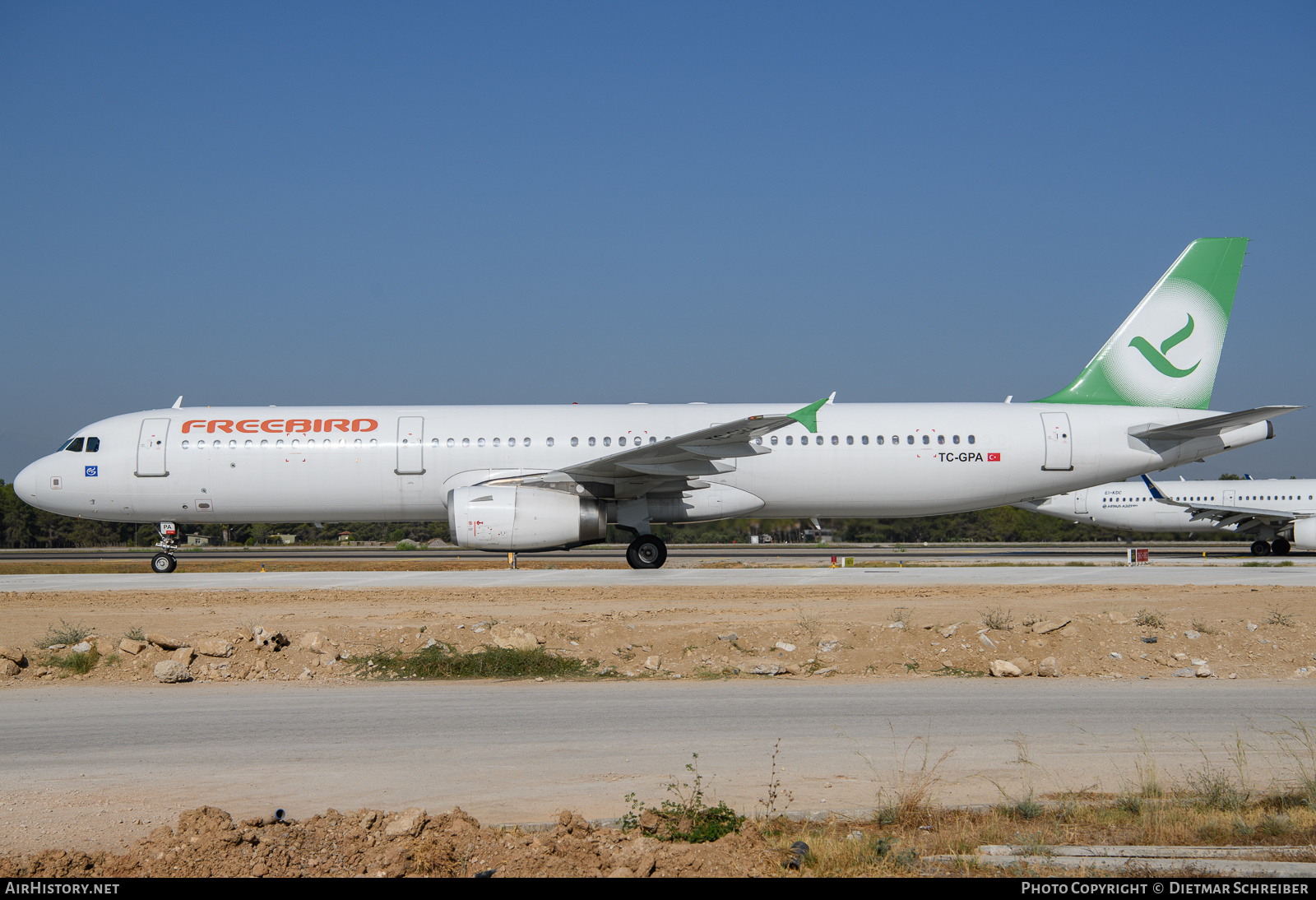 Aircraft Photo of TC-GPA | Airbus A321-231 | Freebird Airlines | AirHistory.net #624511