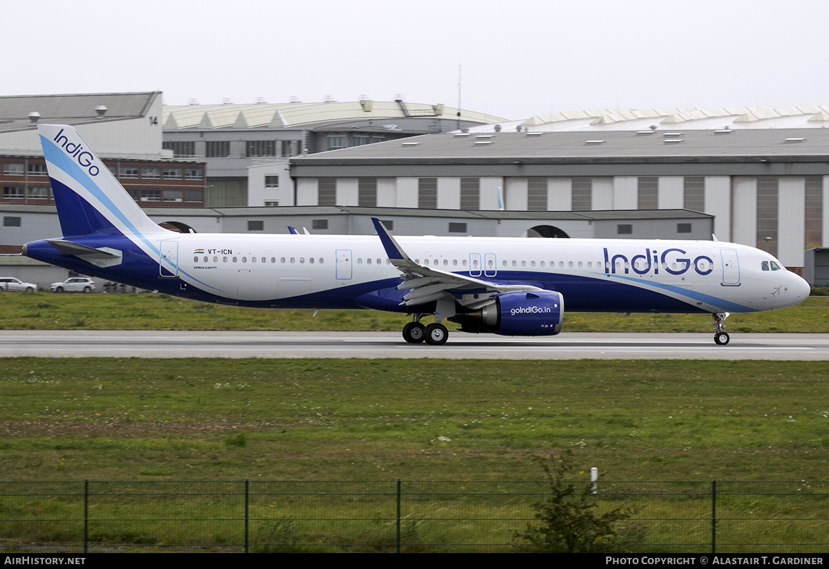Aircraft Photo of VT-ICN | Airbus A321-251NX | IndiGo | AirHistory.net #624522