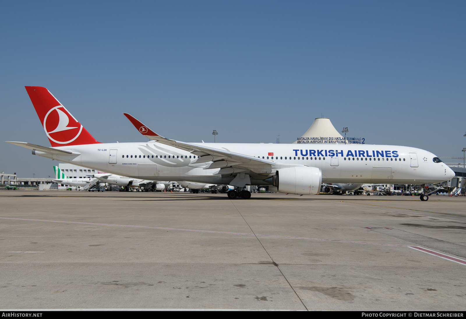 Aircraft Photo of TC-LGK | Airbus A350-941 | Turkish Airlines | AirHistory.net #624526