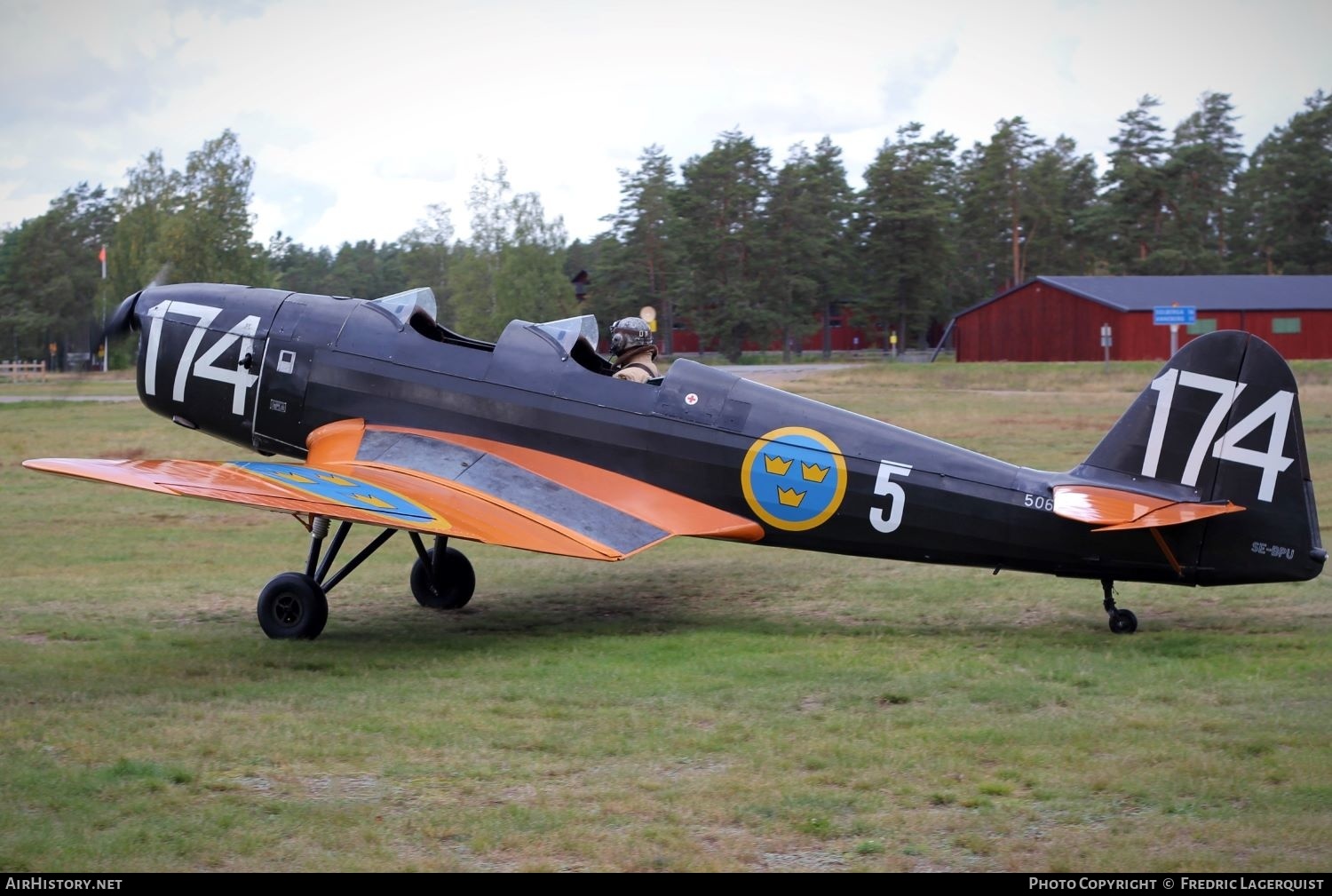 Aircraft Photo of SE-BPU / 5060 | Klemm Kl 35D | Sweden - Air Force | AirHistory.net #624532