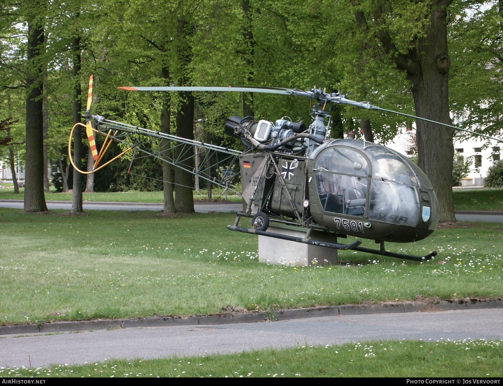 Aircraft Photo of 7581 | Sud SE-3130 Alouette II | Germany - Army | AirHistory.net #624540