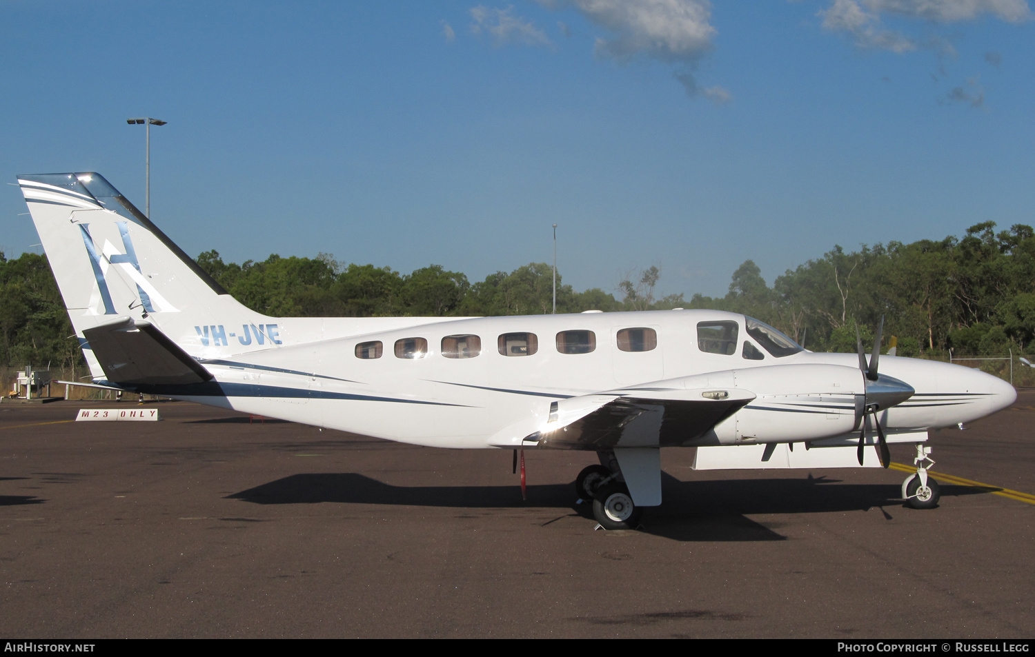 Aircraft Photo of VH-JVE | Cessna 441 Conquest | Hardy Aviation | AirHistory.net #624575