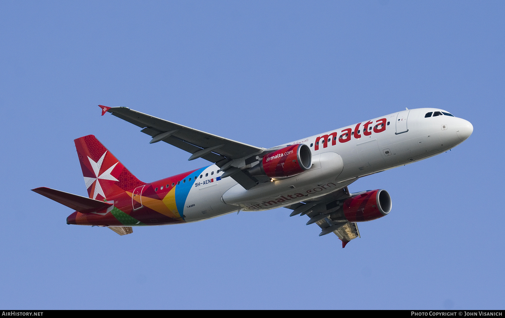 Aircraft Photo of 9H-AEN | Airbus A320-214 | Air Malta | AirHistory.net #624583