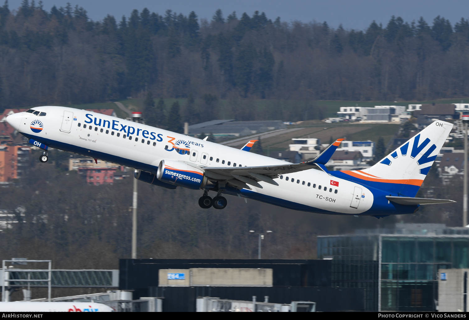 Aircraft Photo of TC-SOH | Boeing 737-800 | SunExpress | AirHistory.net #624603