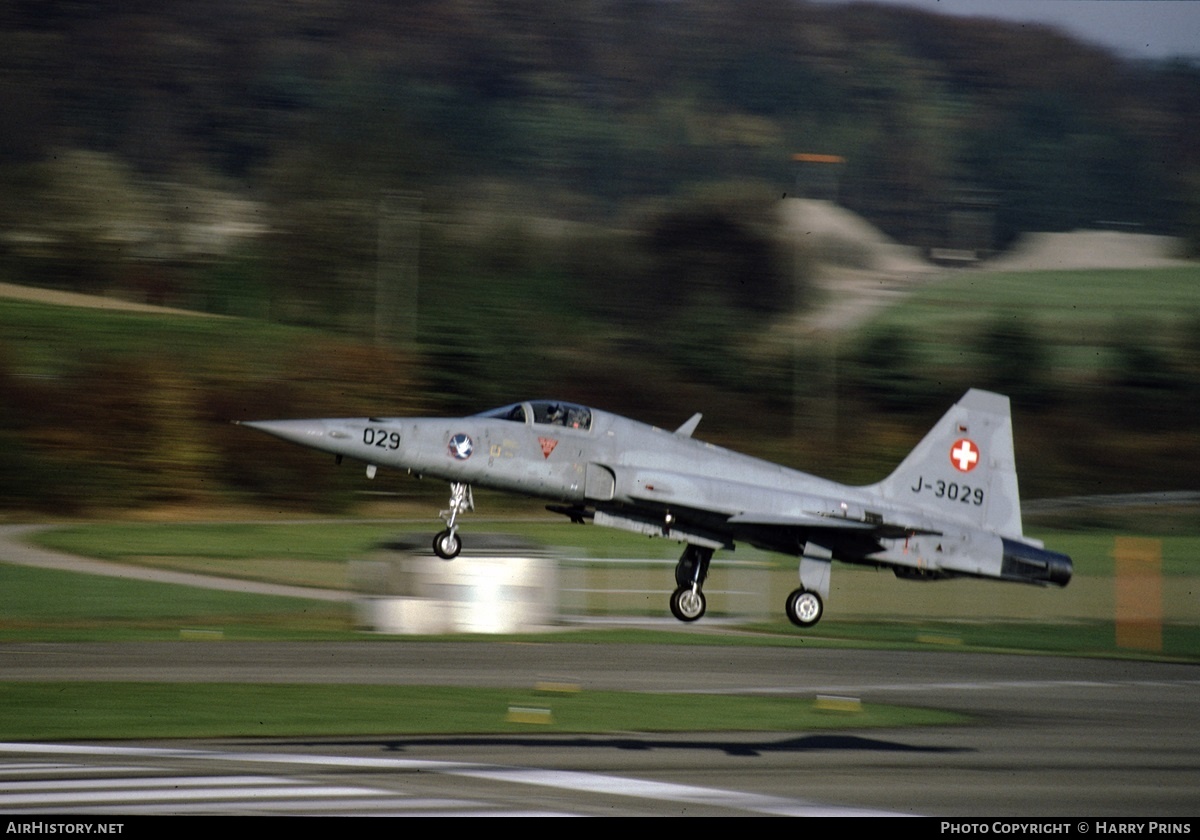 Aircraft Photo of J-3029 | Northrop F-5E Tiger II | Switzerland - Air Force | AirHistory.net #624606