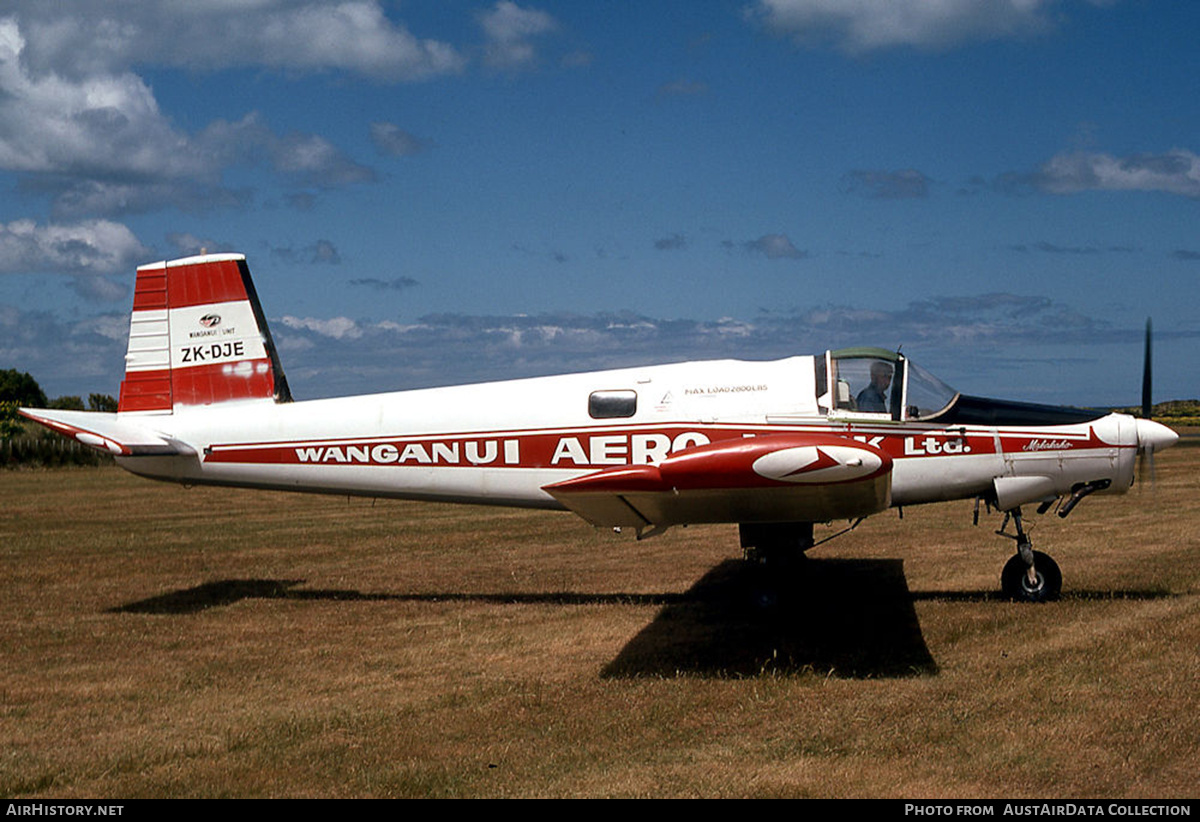 Aircraft Photo of ZK-DJE / DJE | Fletcher FU-24-950 | Wanganui Aero Work Ltd. | AirHistory.net #624610