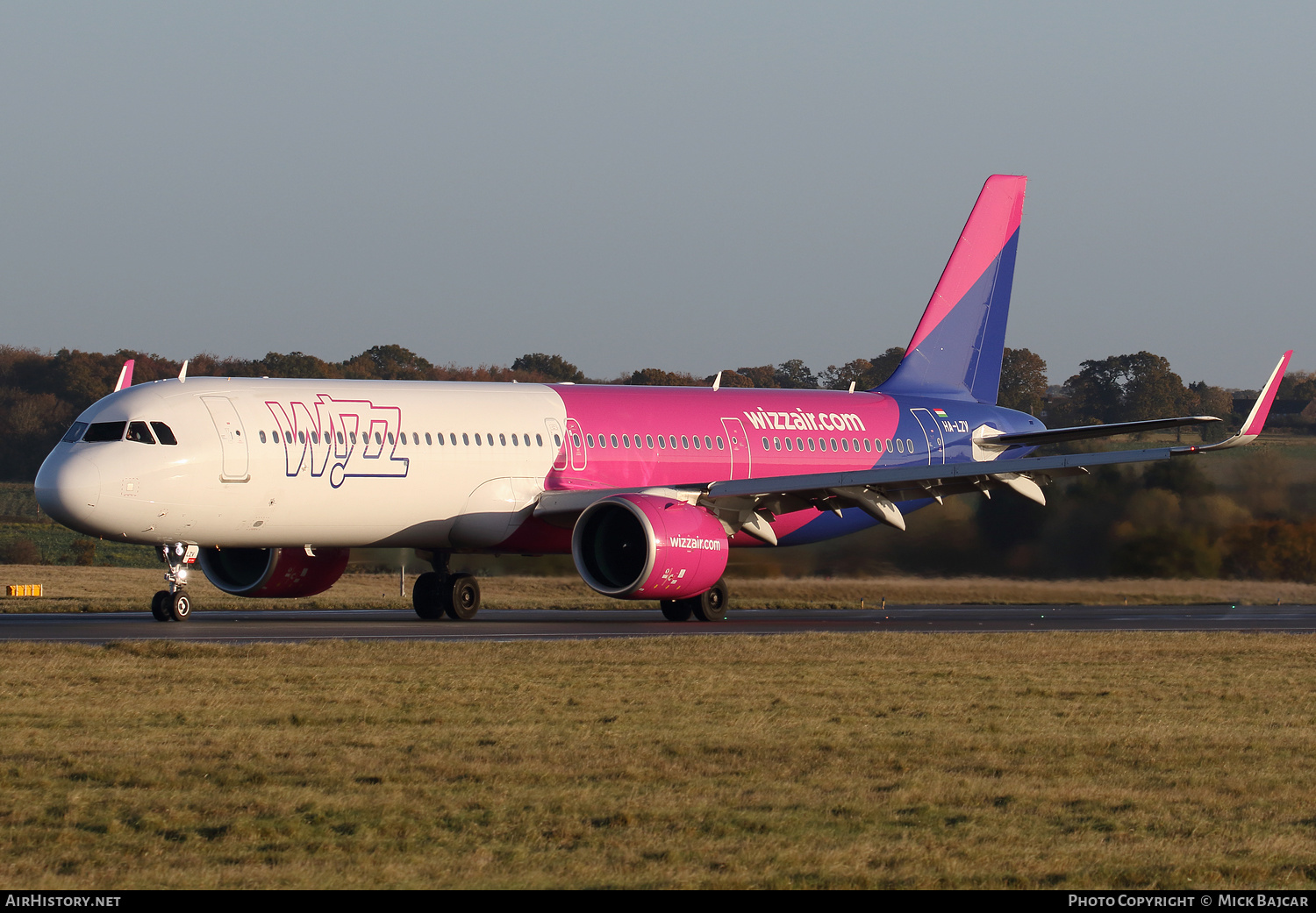 Aircraft Photo of HA-LZV | Airbus A321-271NX | Wizz Air | AirHistory.net #624618