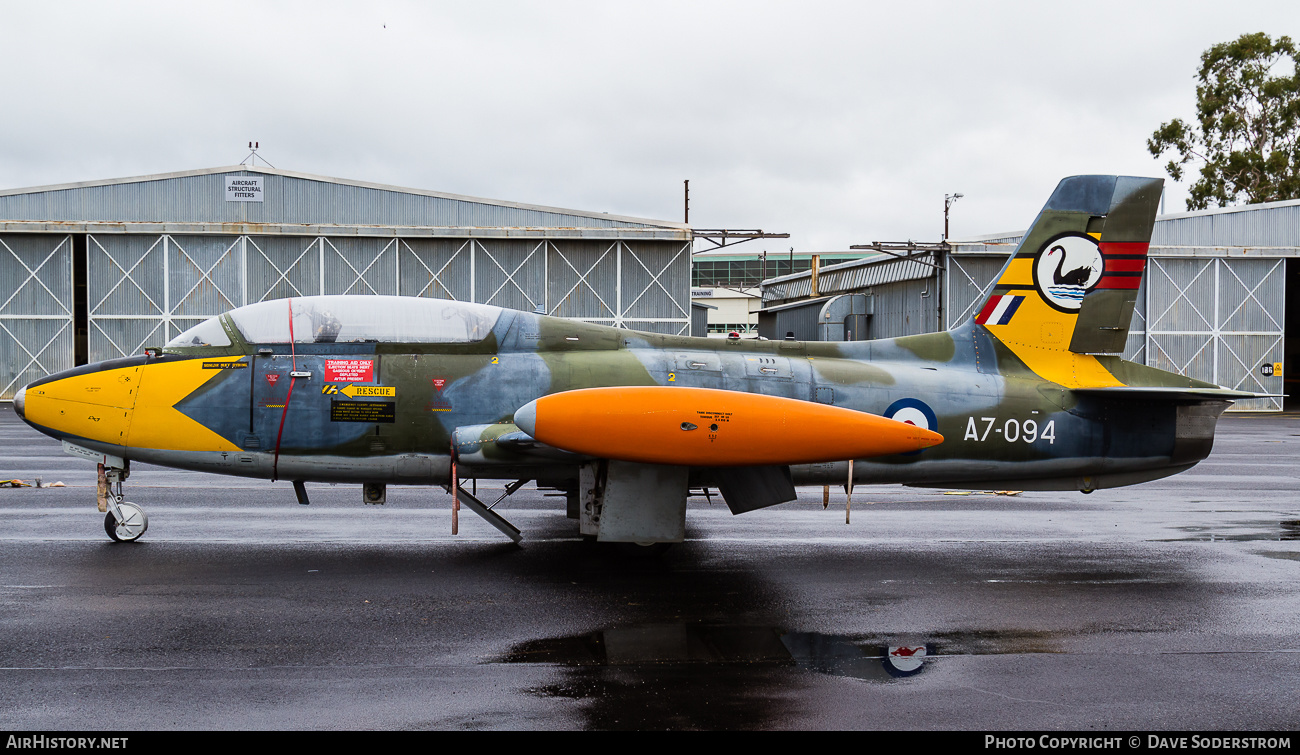 Aircraft Photo of A7-094 | Aermacchi MB-326H | Australia - Air Force | AirHistory.net #624619