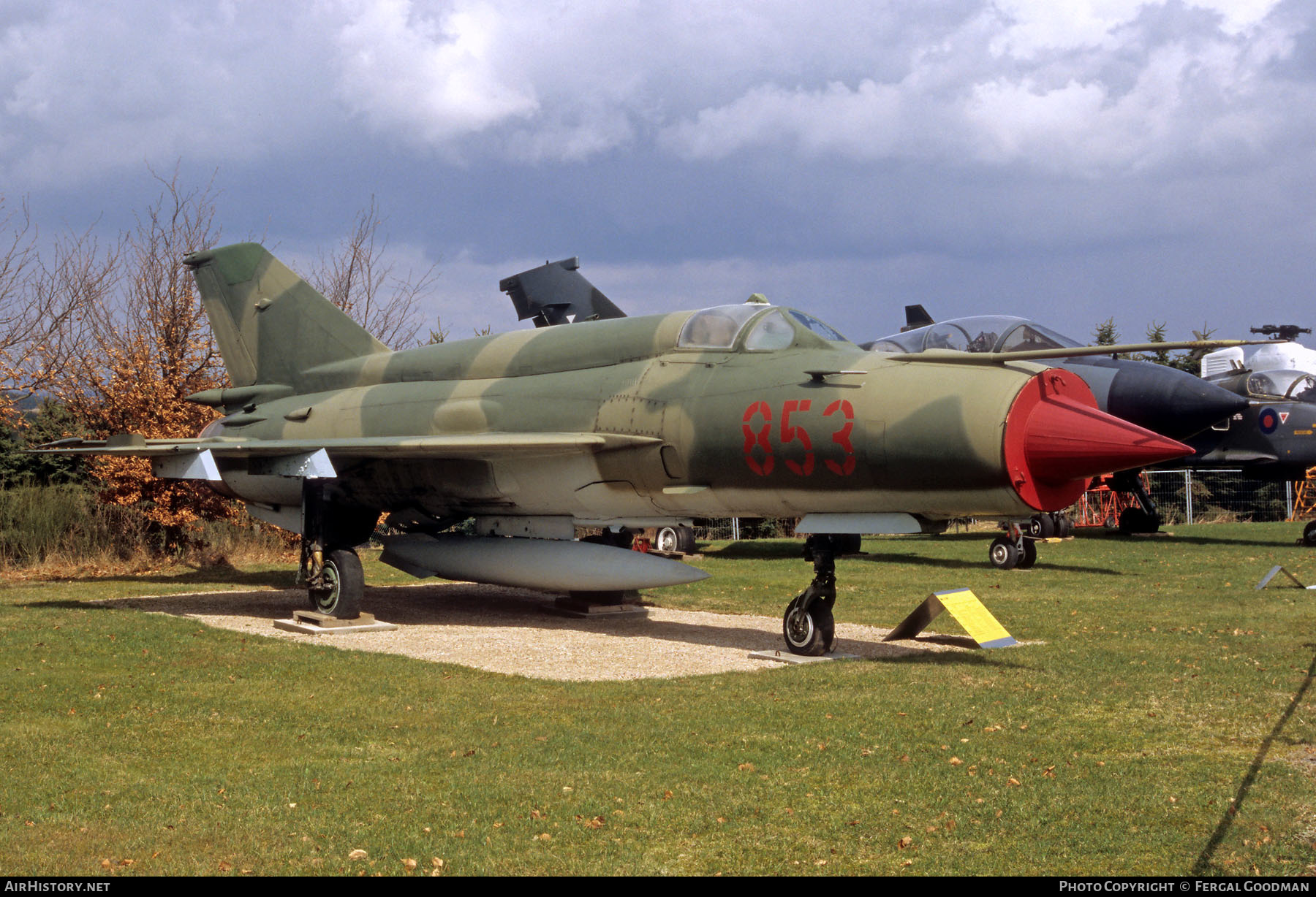 Aircraft Photo of 853 | Mikoyan-Gurevich MiG-21bis | East Germany - Air Force | AirHistory.net #624621