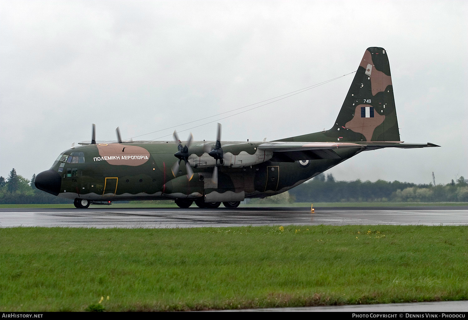 Aircraft Photo of 749 | Lockheed C-130H Hercules | Greece - Air Force | AirHistory.net #624628