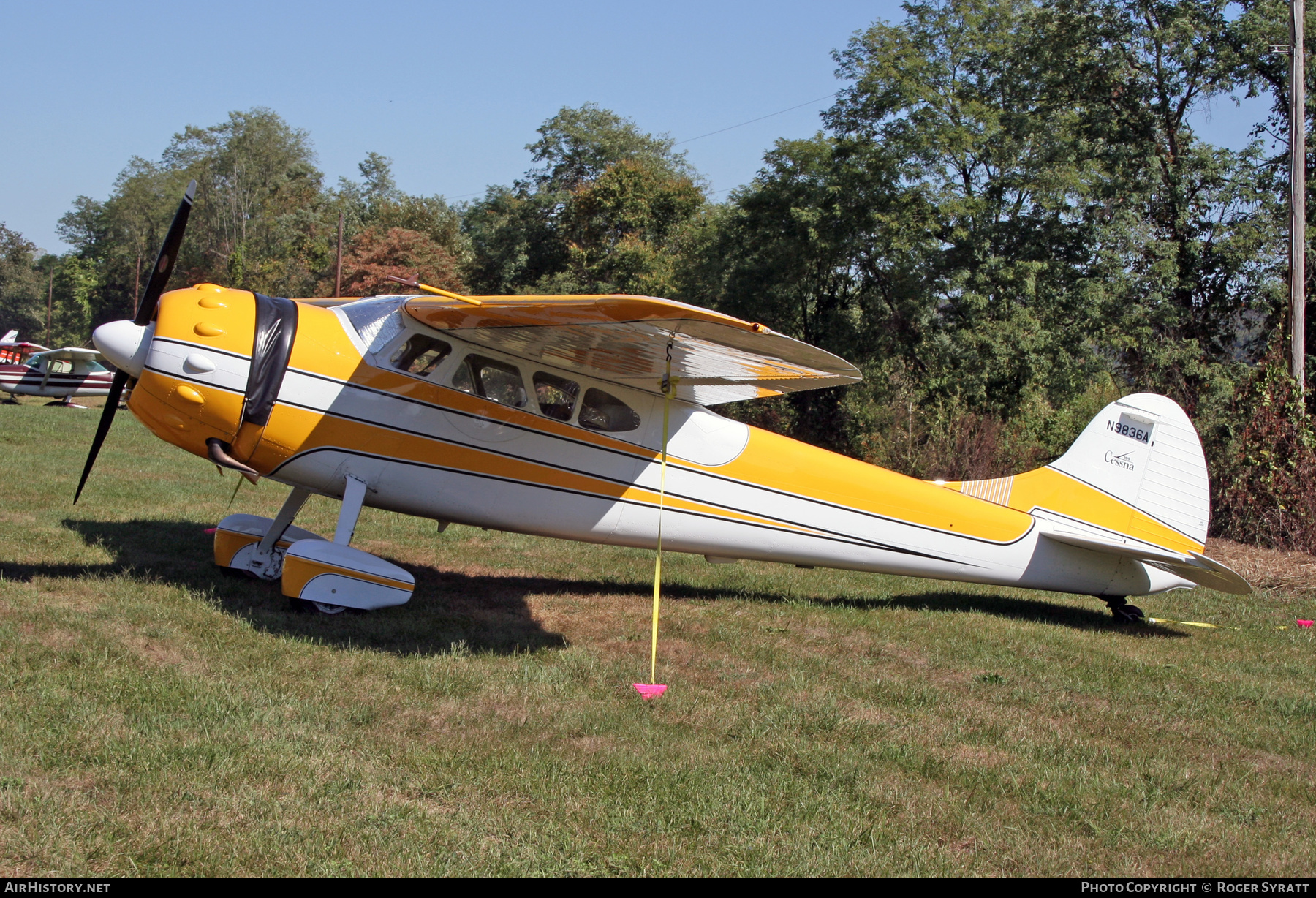 Aircraft Photo of N9836A | Cessna 195 | AirHistory.net #624633