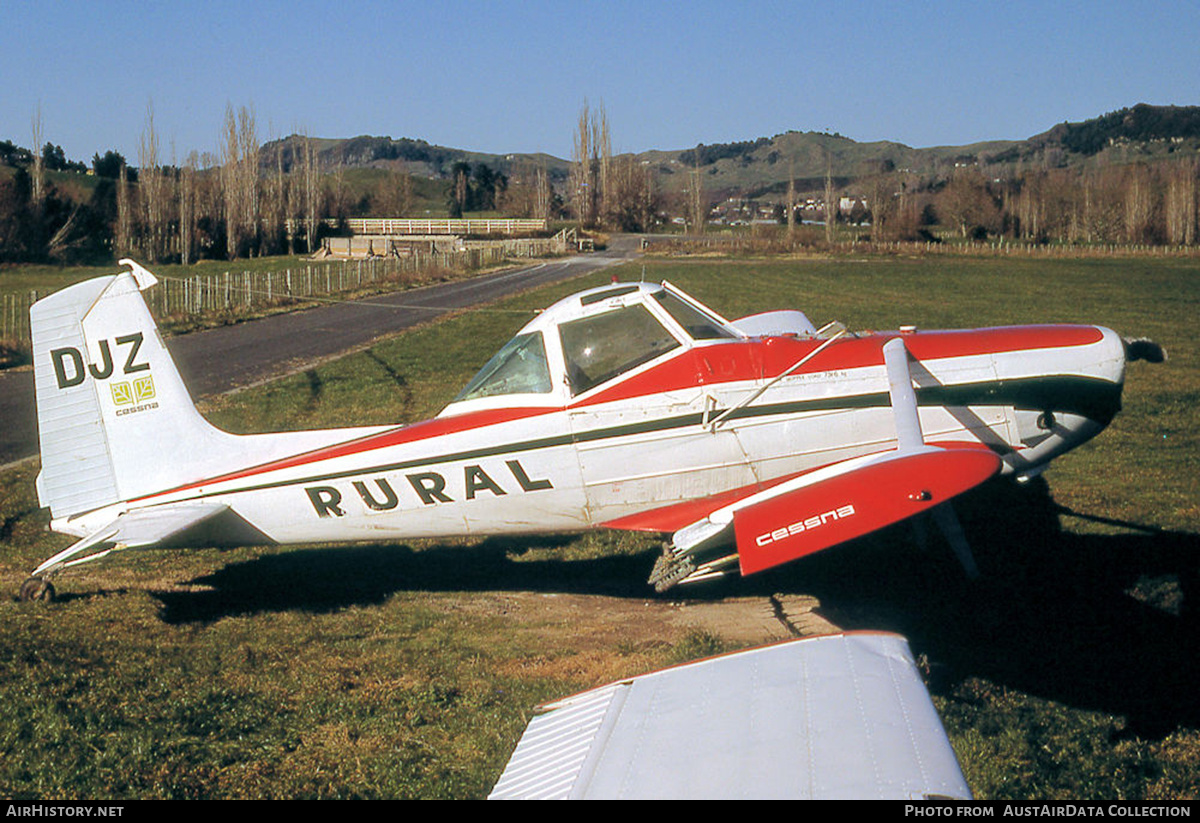 Aircraft Photo of ZK-DJZ / DJZ | Cessna A188B AgWagon | Rural Aviation | AirHistory.net #624635