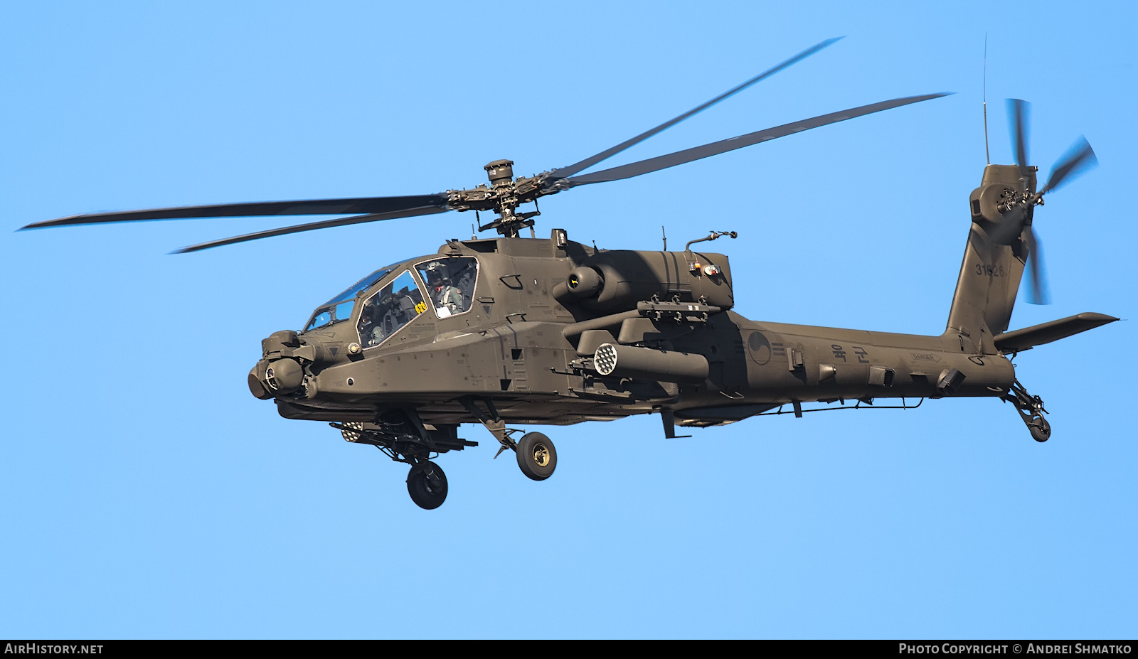 Aircraft Photo of 13-01626 | Boeing AH-64E(I) Apache Guardian | South Korea - Army | AirHistory.net #624671