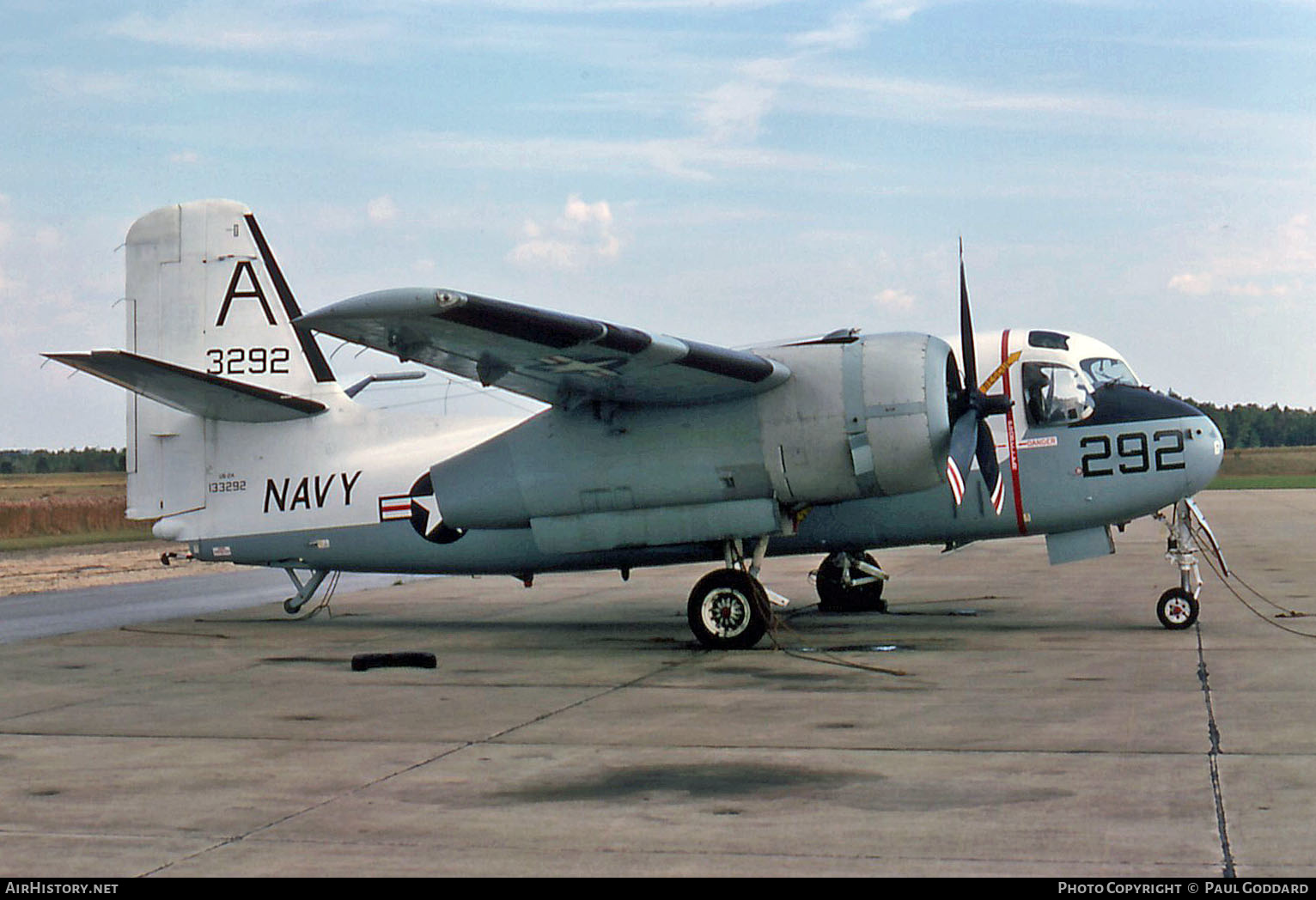 Aircraft Photo of 133292 | Grumman US-2A Tracker | USA - Navy | AirHistory.net #624675