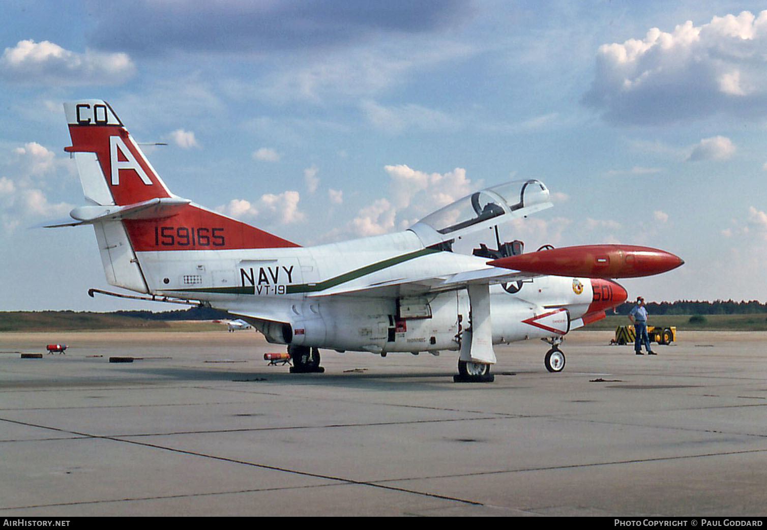 Aircraft Photo of 159165 | North American Rockwell T-2C Buckeye | USA - Navy | AirHistory.net #624679