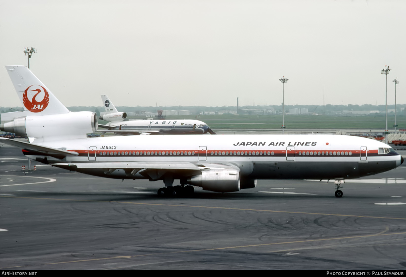 Aircraft Photo of JA8543 | McDonnell Douglas DC-10-40 | Japan Air Lines - JAL | AirHistory.net #624682