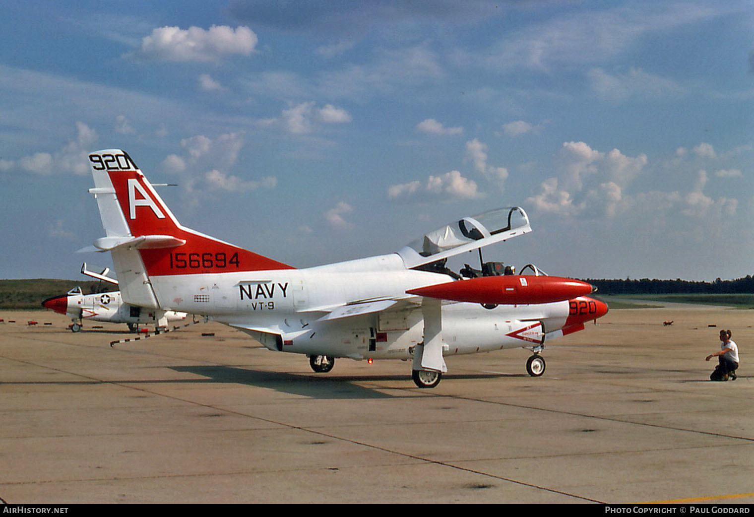 Aircraft Photo of 156694 | North American Rockwell T-2C Buckeye | USA - Navy | AirHistory.net #624683