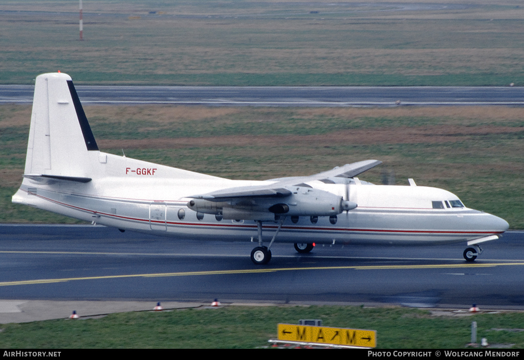 Aircraft Photo of F-GGKF | Fairchild F-27J | Air Service Nantes | AirHistory.net #624688