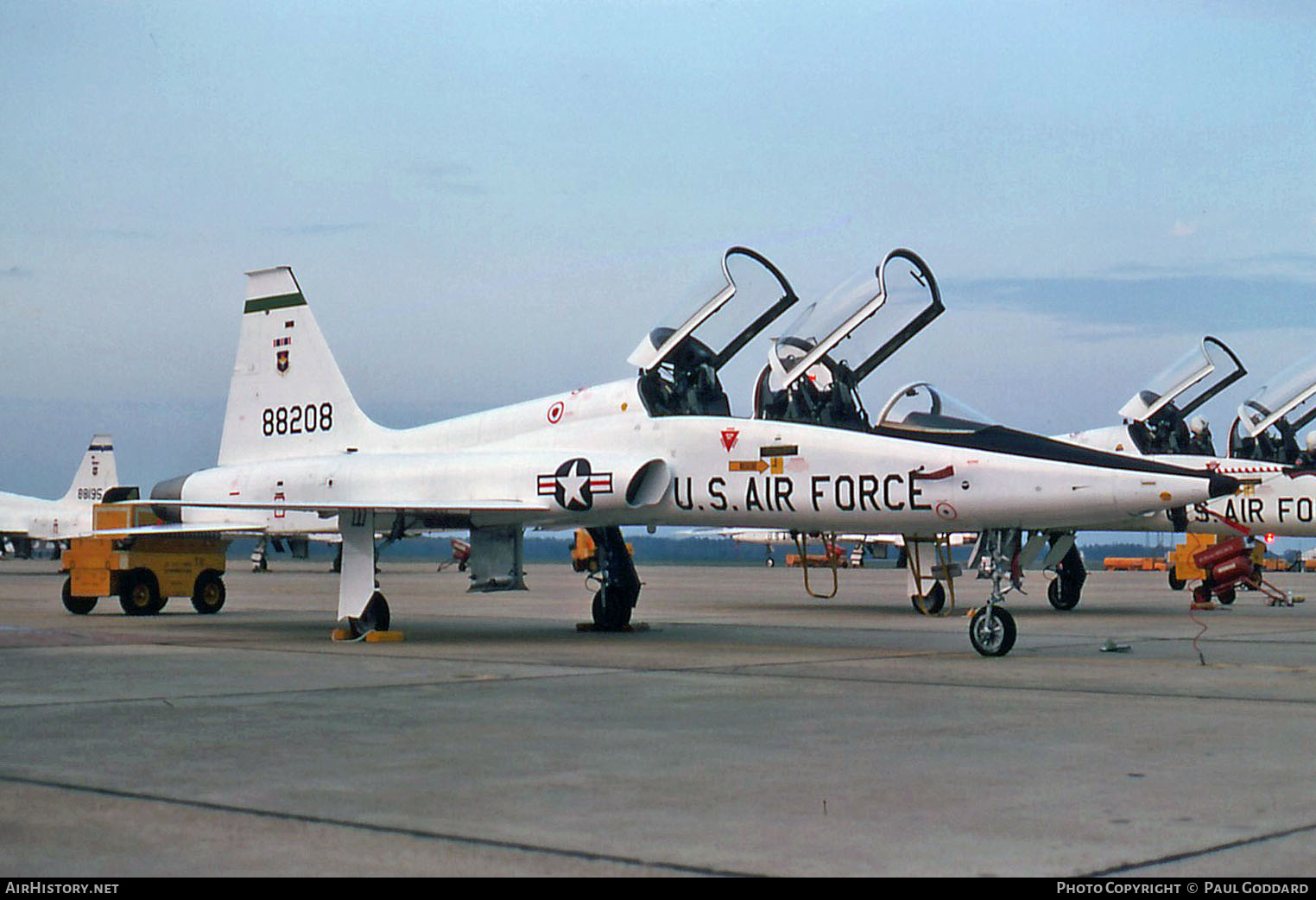 Aircraft Photo of 68-8208 / 88208 | Northrop T-38A Talon | USA - Air Force | AirHistory.net #624691