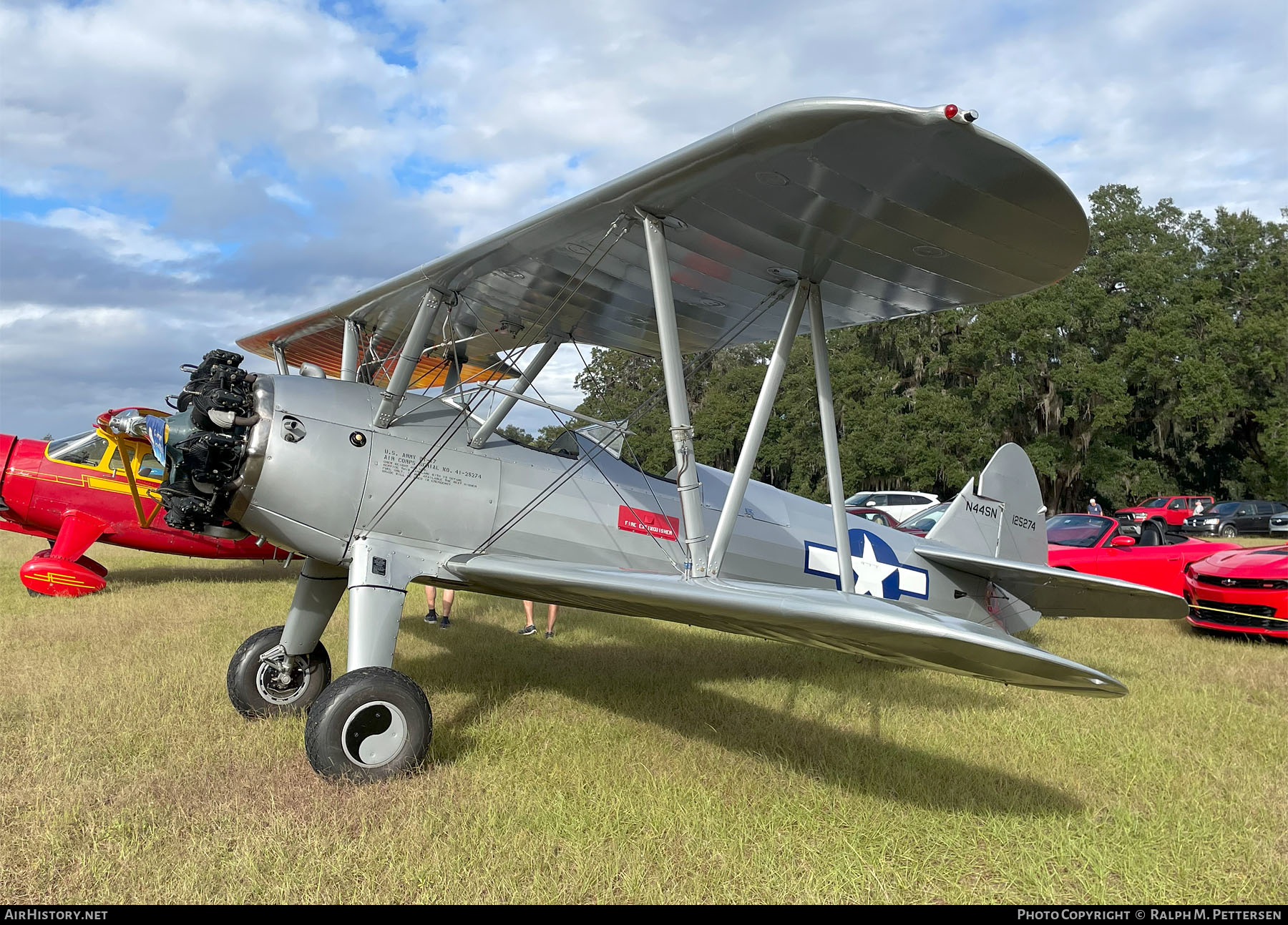 Aircraft Photo of N44SN / 125274 | Boeing PT-17 Kaydet (A75N1) | USA - Air Force | AirHistory.net #624705