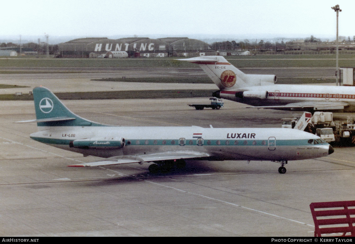 Aircraft Photo of LX-LGG | Sud SE-210 Caravelle VI-R | Luxair | AirHistory.net #624721
