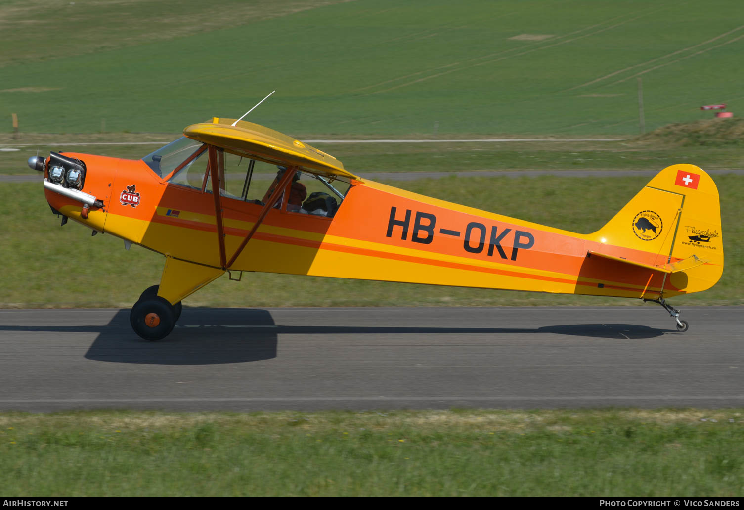 Aircraft Photo of HB-OKP | Piper J-3C-90 Cub | Flying Ranch | AirHistory.net #624737