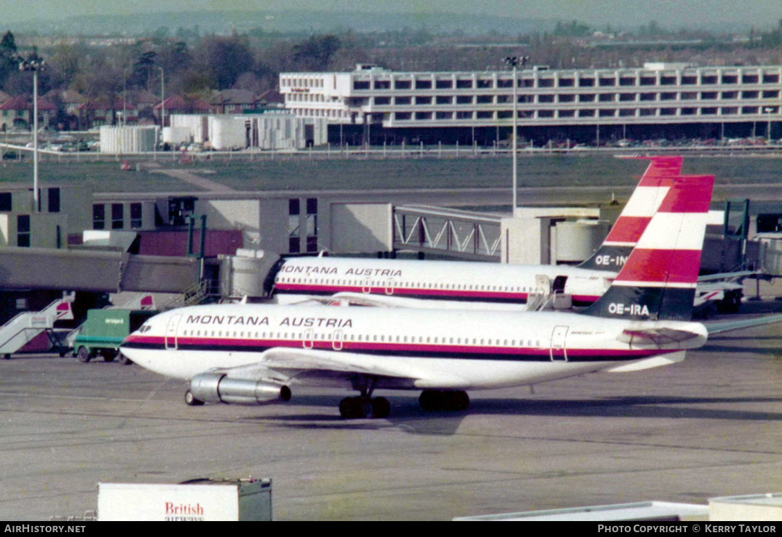 Aircraft Photo of OE-IRA | Boeing 707-138B | Montana Austria | AirHistory.net #624744