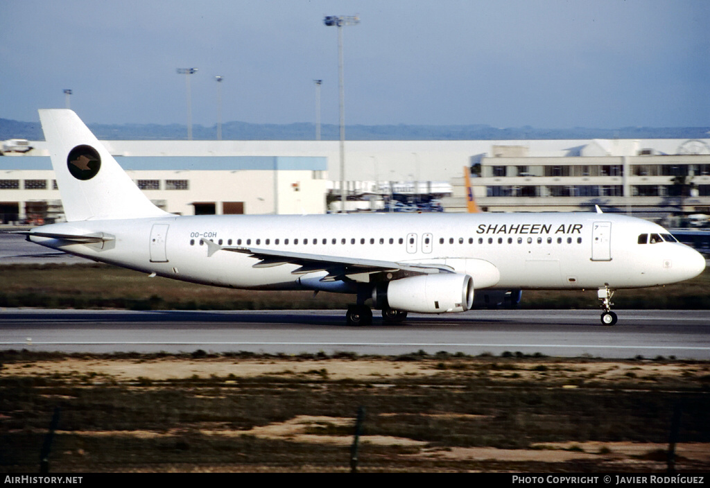 Aircraft Photo of OO-COH | Airbus A320-232 | Shaheen Air International | AirHistory.net #624752
