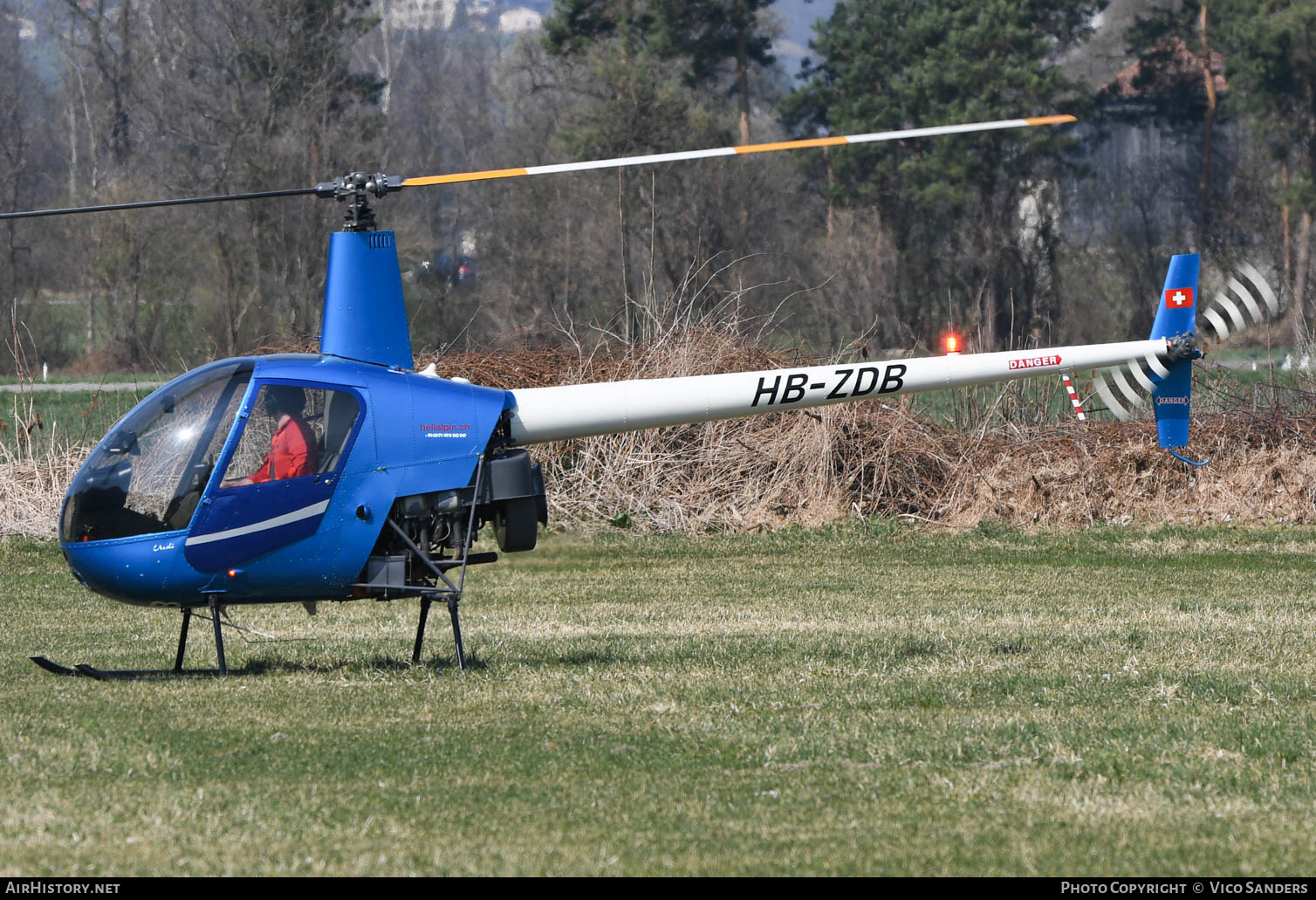 Aircraft Photo of HB-ZDB | Robinson R-22 Beta II | Heliapin | AirHistory.net #624755