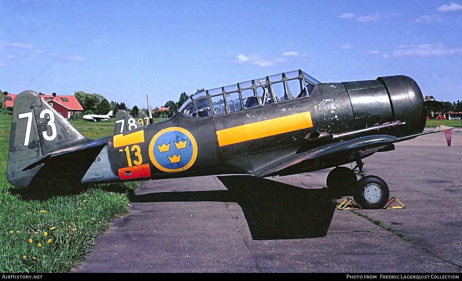 Aircraft Photo of 16113 | North American AT-16 Harvard IIB | Sweden - Air Force | AirHistory.net #624758