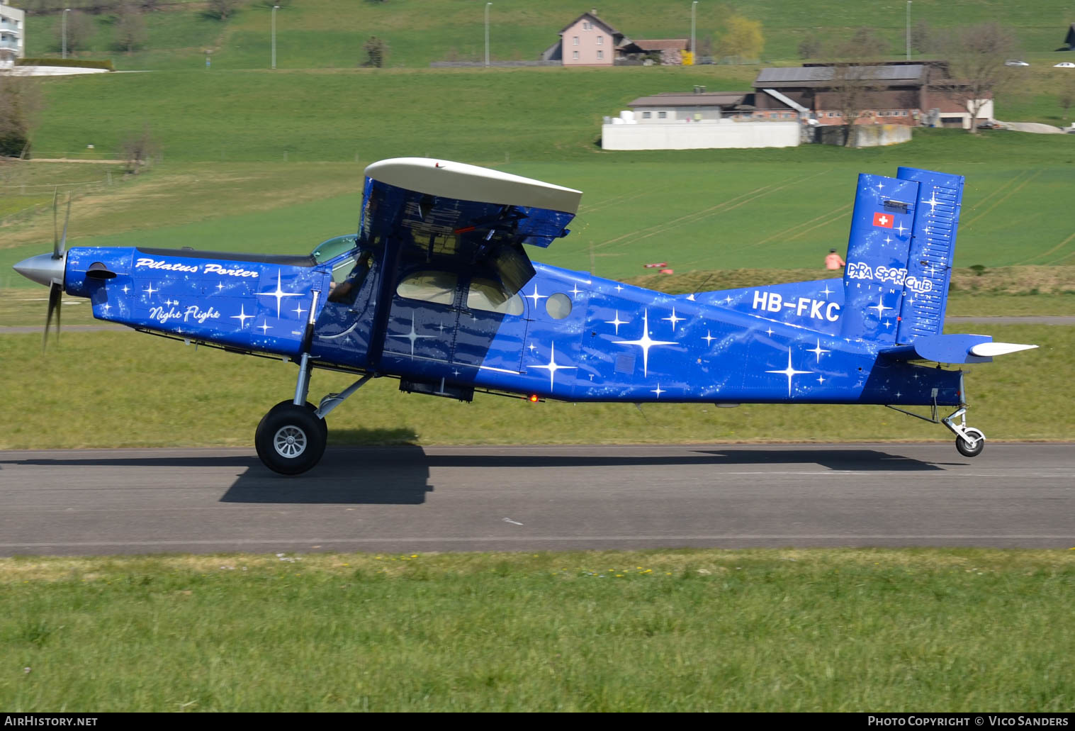 Aircraft Photo of HB-FKC | Pilatus PC-6/B2/34-H4 Turbo Porter | Para Sport Club Triengen | AirHistory.net #624776