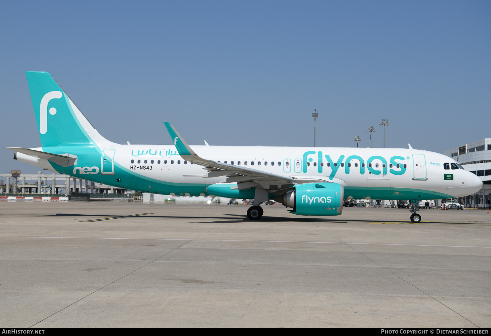 Aircraft Photo of HZ-NS43 | Airbus A320-251N | Flynas | AirHistory.net #624793