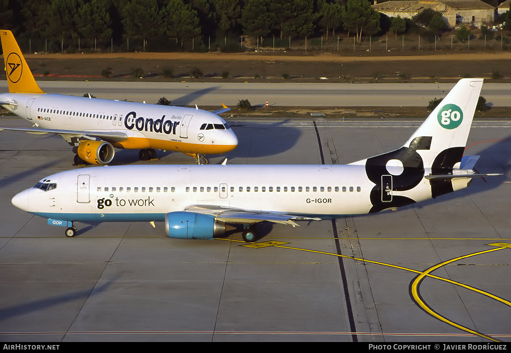 Aircraft Photo of G-IGOR | Boeing 737-36N | Go Fly | AirHistory.net #624794