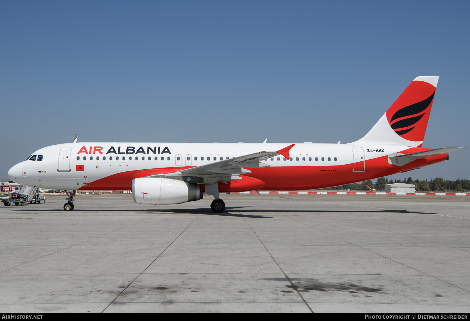 Aircraft Photo of ZA-MMK | Airbus A320-232 | Air Albania | AirHistory.net #624807