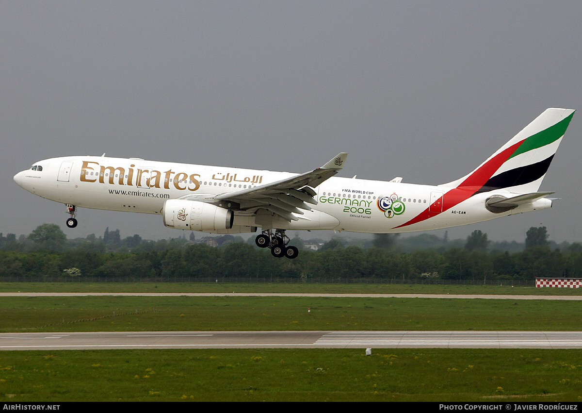 Aircraft Photo of A6-EAN | Airbus A330-243 | Emirates | AirHistory.net #624821
