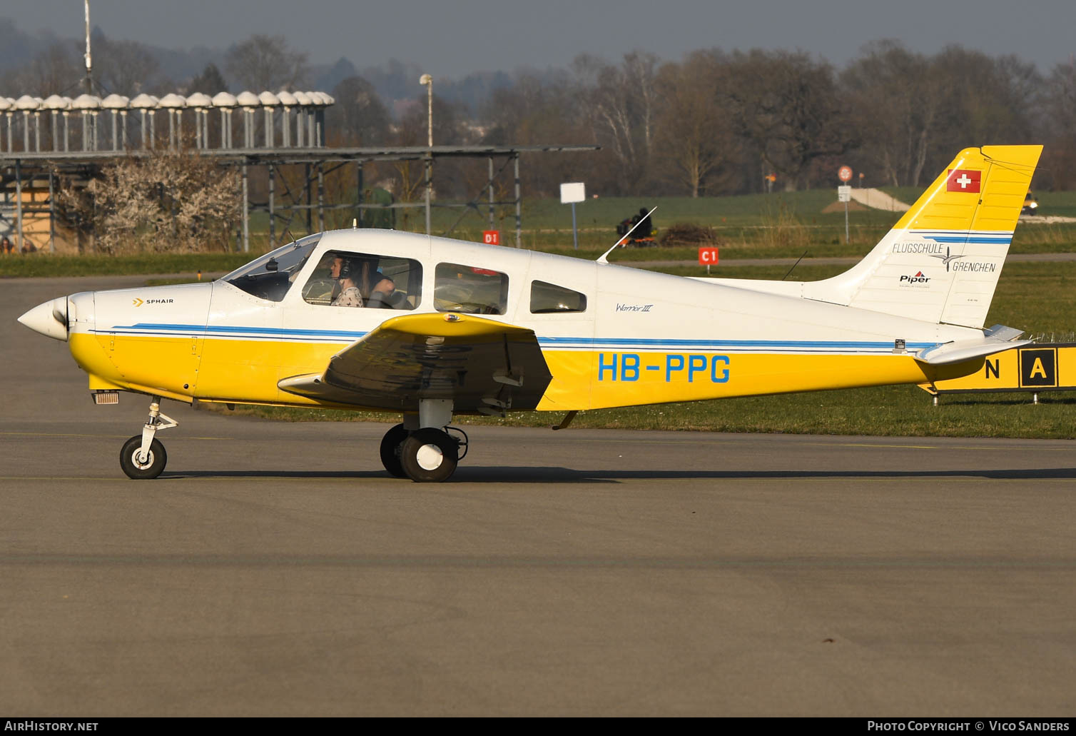 Aircraft Photo of HB-PPG | Piper PA-28-161 Warrior III | Flugschule Grenchen | AirHistory.net #624822