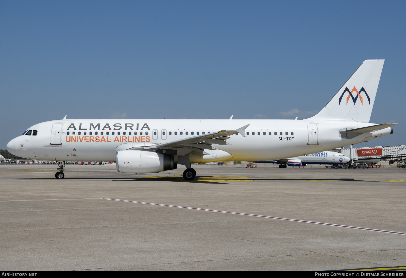Aircraft Photo of SU-TCF | Airbus A320-232 | Almasria Universal Airlines | AirHistory.net #624824